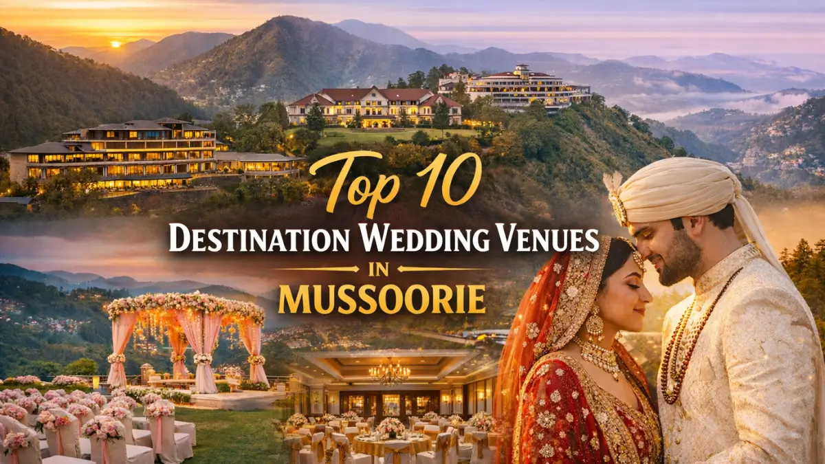 Top 10 Destination Wedding Venues in Mussoorie